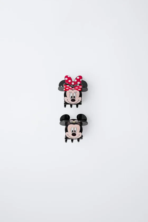 НАБОР ИЗ ДВУХ ЗАКОЛОК ДЛЯ ВОЛОС «МИККИ И МИННИ МАУС» ©DISNEY
