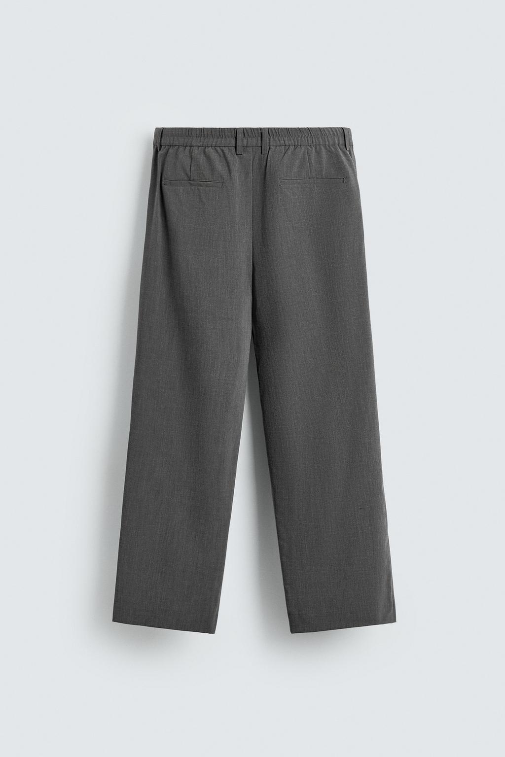 БРЮКИ WIDE FIT СО СКЛАДКАМИ