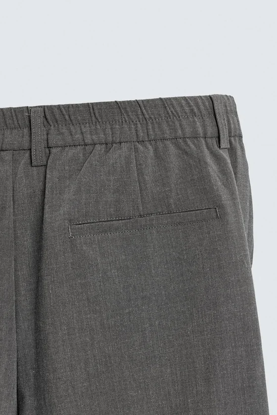 БРЮКИ WIDE FIT СО СКЛАДКАМИ