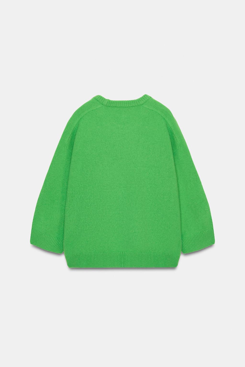 СВИТЕР ИЗ 100% ШЕРСТИ С РУКАВАМИ «МОЛОТОК»