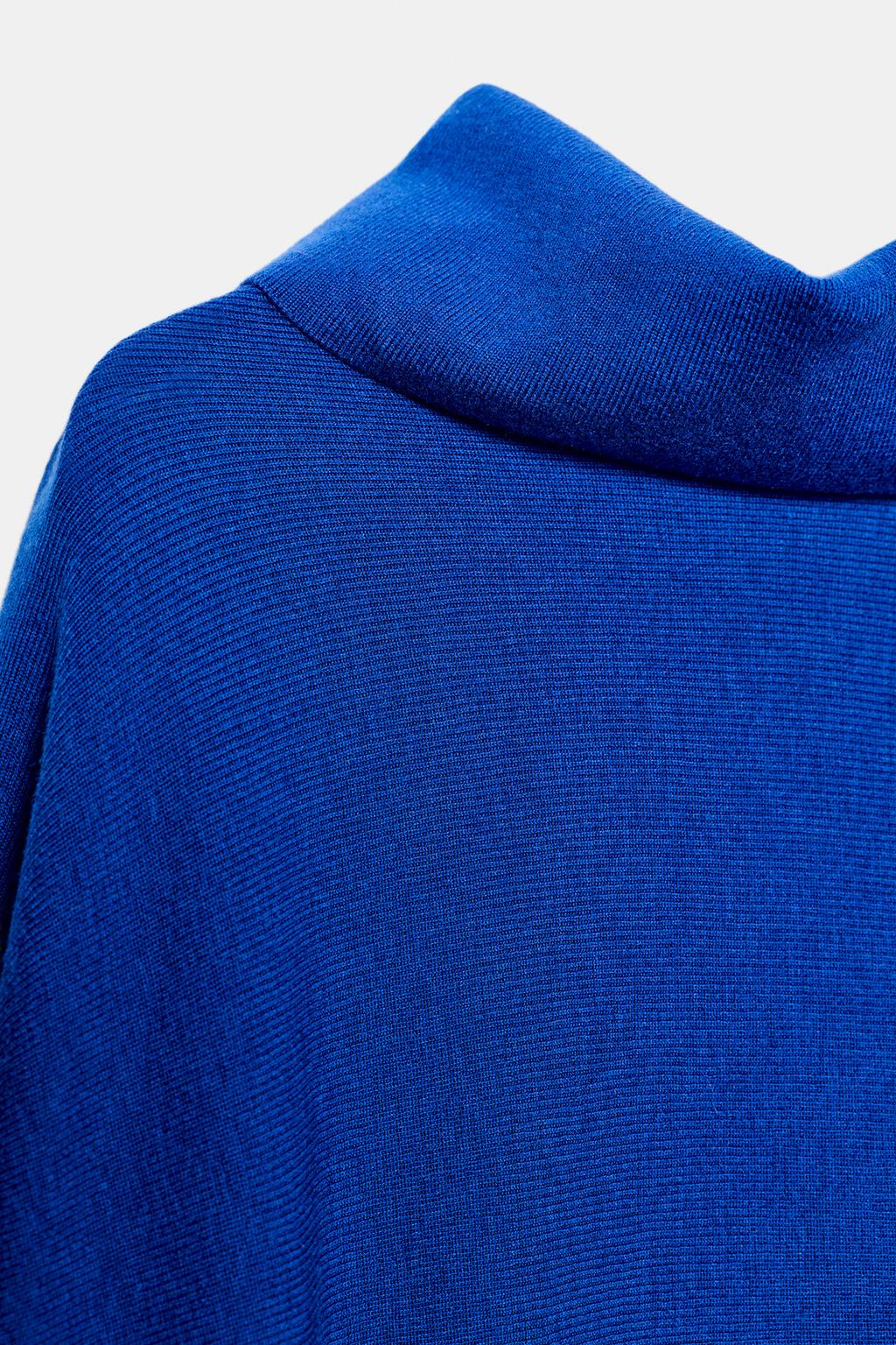 ДЛИННЫЙ СВИТЕР С РУКАВАМИ «ЛЕТУЧАЯ МЫШЬ»