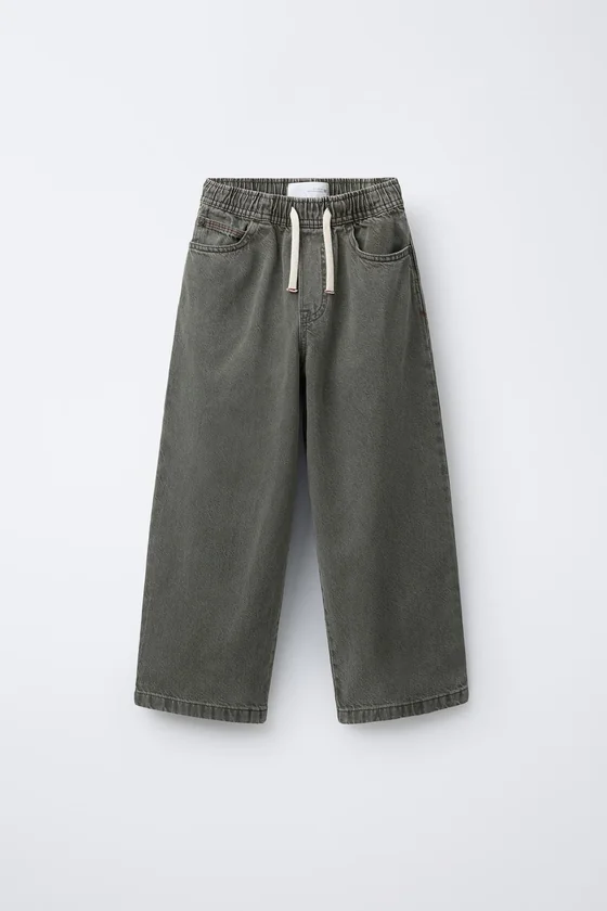 БРЮКИ BAGGY ИЗ САРЖИ