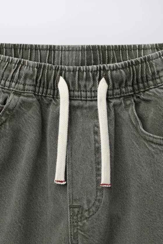 БРЮКИ BAGGY ИЗ САРЖИ