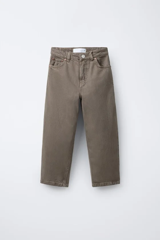 БРЮКИ RELAXED BAGGY ИЗ САРЖИ