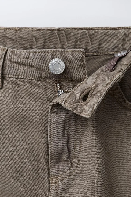 БРЮКИ RELAXED BAGGY ИЗ САРЖИ
