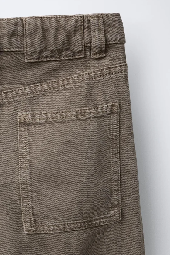 БРЮКИ RELAXED BAGGY ИЗ САРЖИ