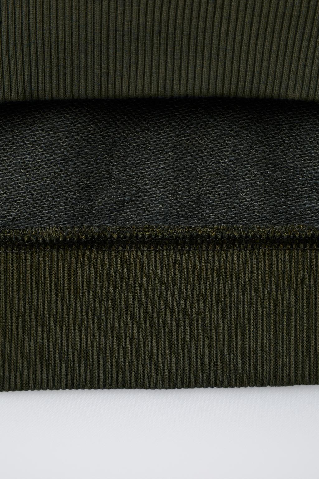 ТОЛСТОВКА ИЗ КРАШЕНОЙ ТКАНИ