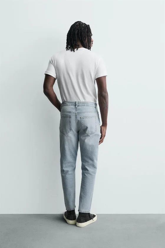 УКОРОЧЕННЫЕ ДЖИНСЫ SLIM FIT