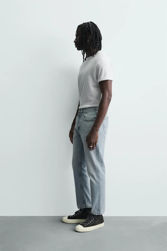 УКОРОЧЕННЫЕ ДЖИНСЫ SLIM FIT