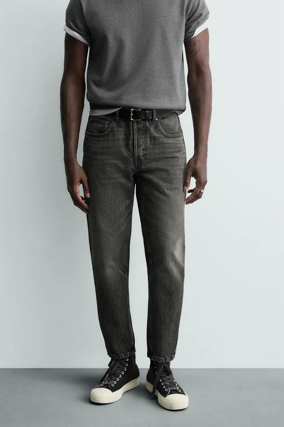 УКОРОЧЕННЫЕ ДЖИНСЫ SLIM FIT