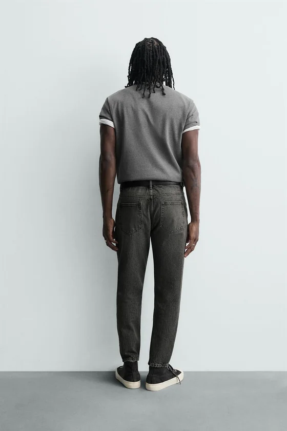 УКОРОЧЕННЫЕ ДЖИНСЫ SLIM FIT