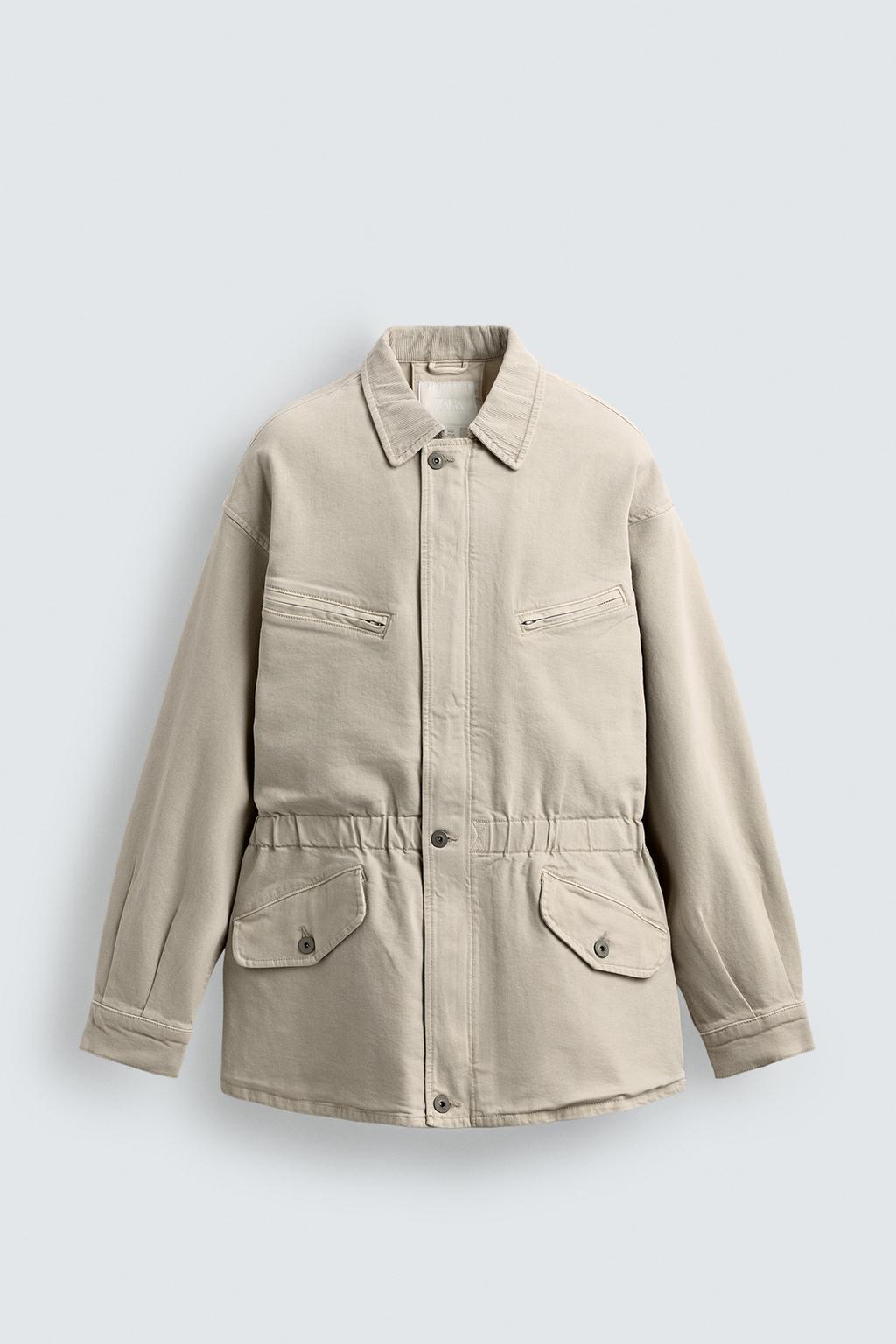 ДЖИНСОВАЯ КУРТКА С КАРМАНАМИ