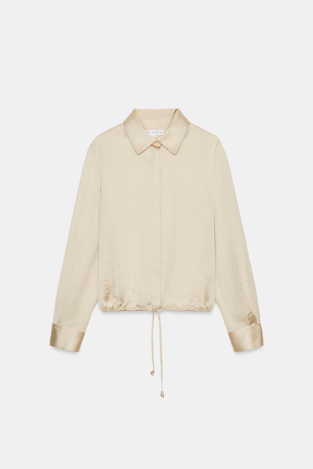 АТЛАСНАЯ РУБАШКА ZW WOMAN