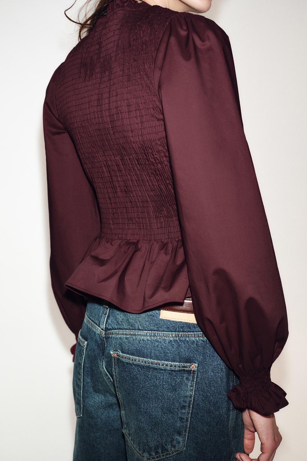 РУБАШКА С ЖАТЫМ ЭФФЕКТОМ