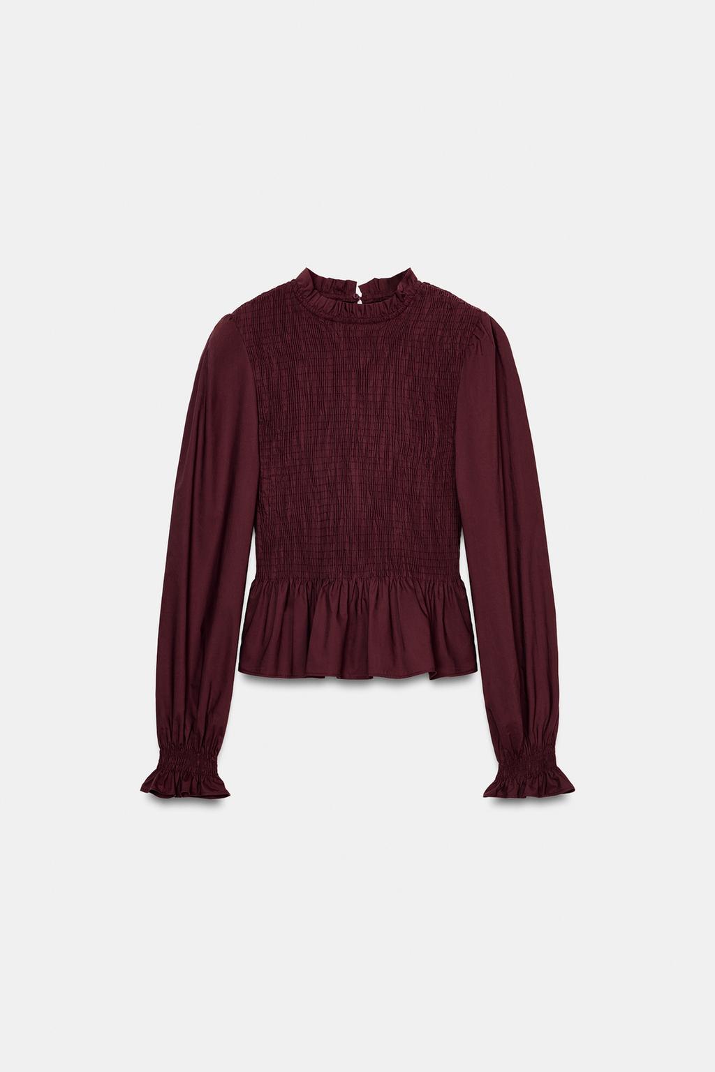 РУБАШКА С ЖАТЫМ ЭФФЕКТОМ