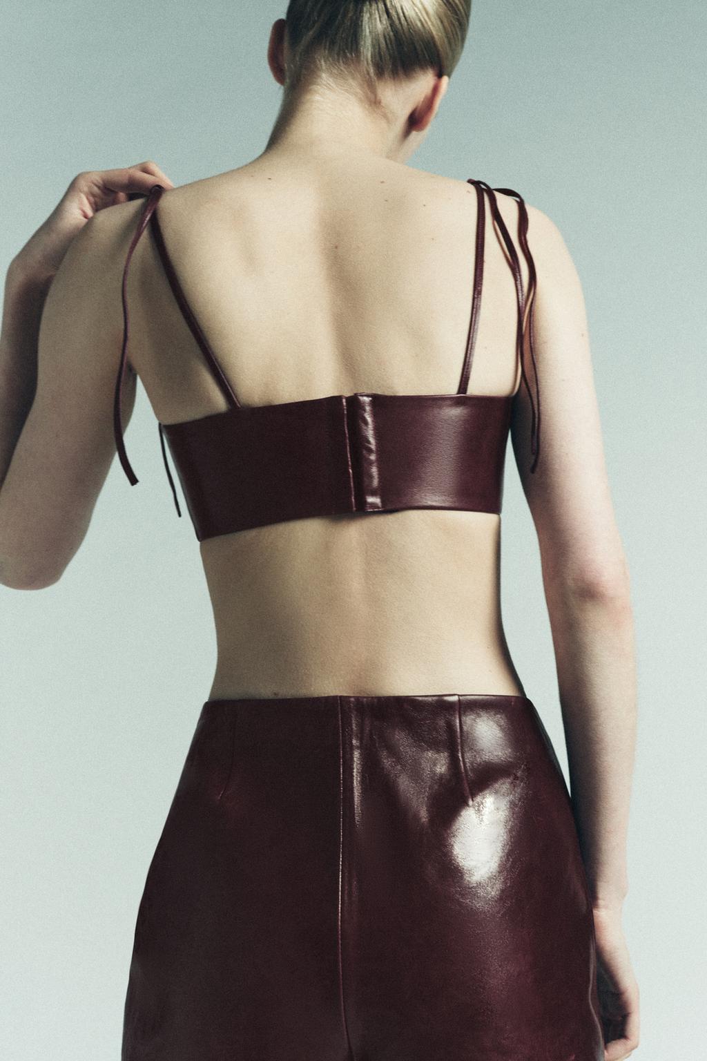 МИНИ-ШОРТЫ ИЗ 100% КОЖИ