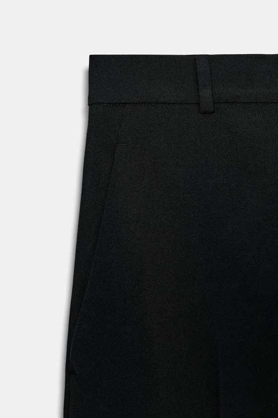 БРЮКИ WIDE LEG С ВЫСОКОЙ ПОСАДКОЙ — ZW COLLECTION