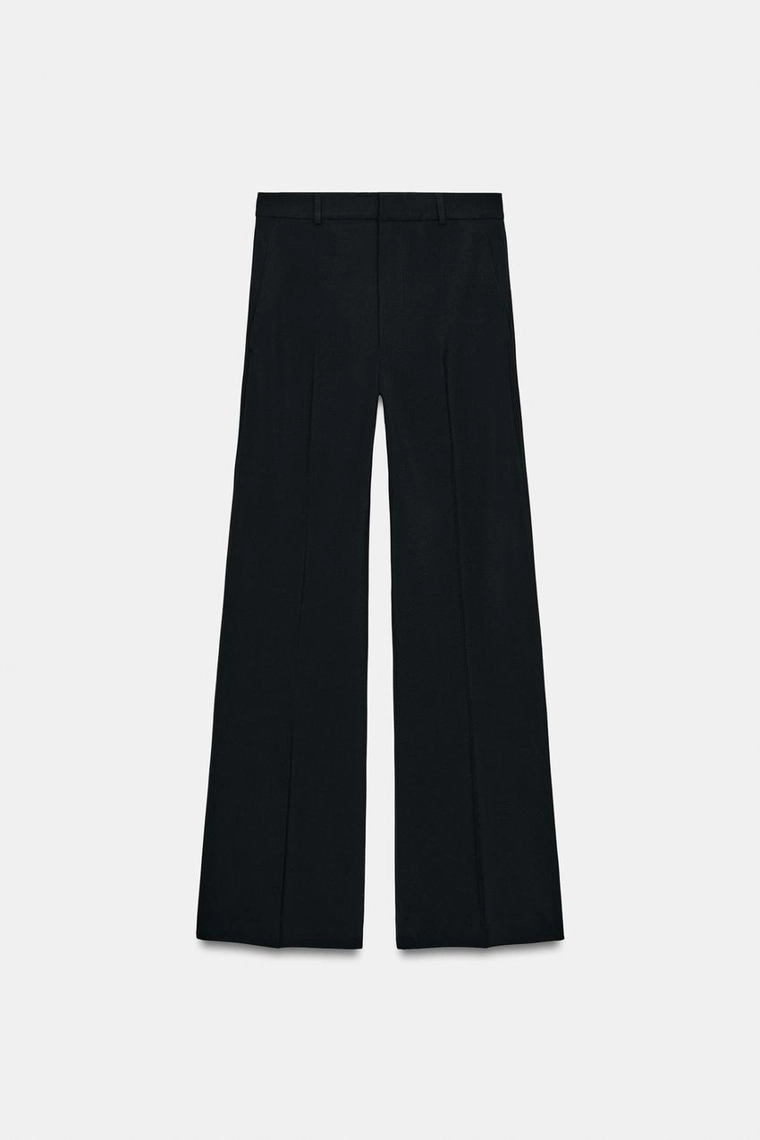 БРЮКИ WIDE LEG С ВЫСОКОЙ ПОСАДКОЙ — ZW COLLECTION