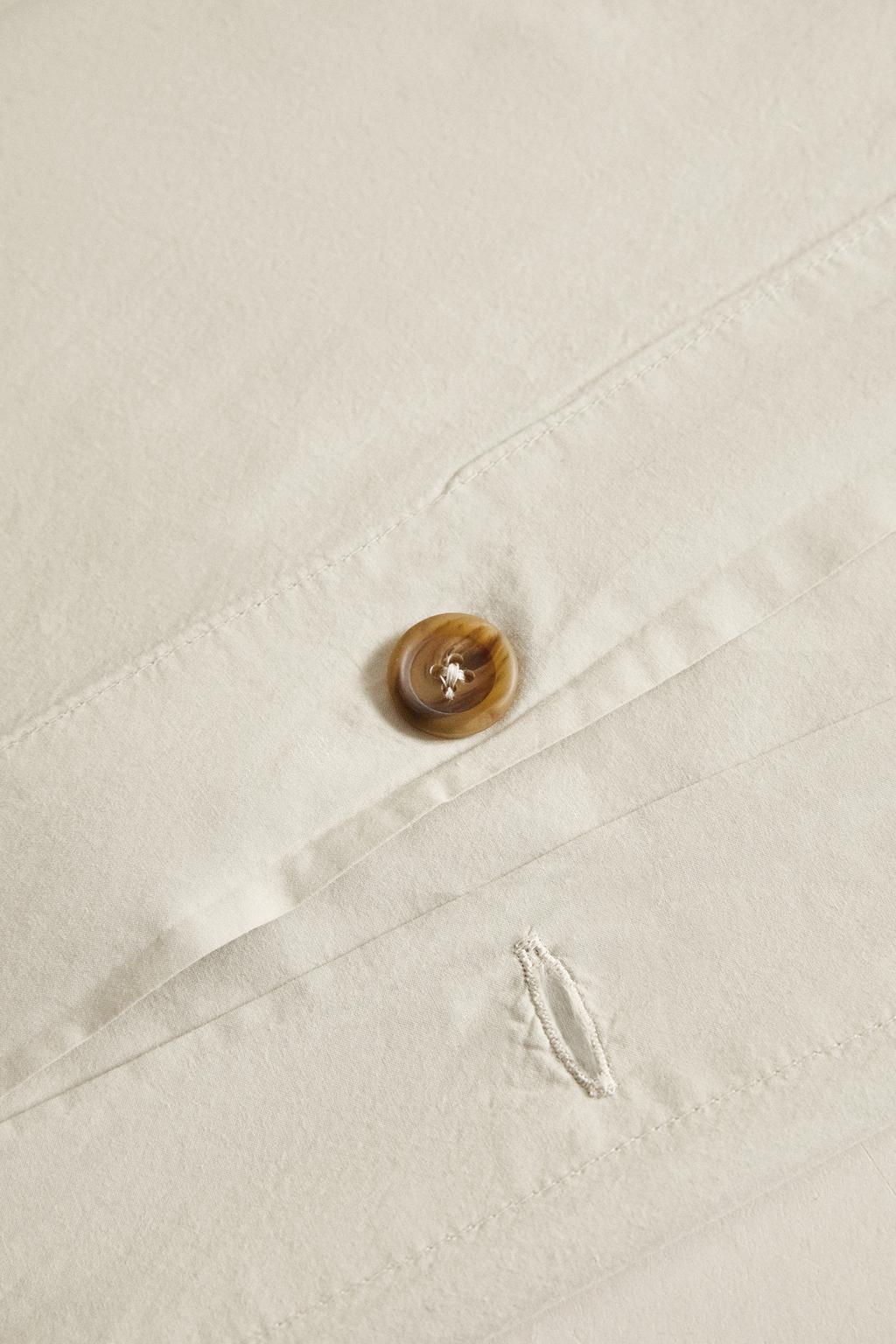 Покрывало из высококачественного хлопка перкаль zara x society limonta