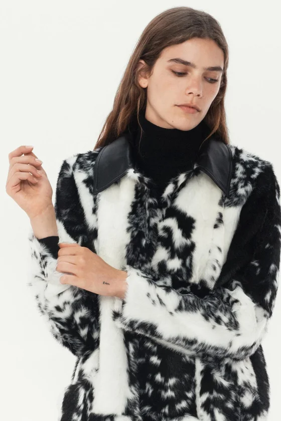 ПАЛЬТО С АНИМАЛИСТИЧЕСКИМ ПРИНТОМ — THE ITEM ZARA WOMAN