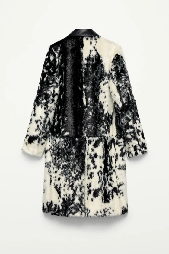 ПАЛЬТО С АНИМАЛИСТИЧЕСКИМ ПРИНТОМ — THE ITEM ZARA WOMAN