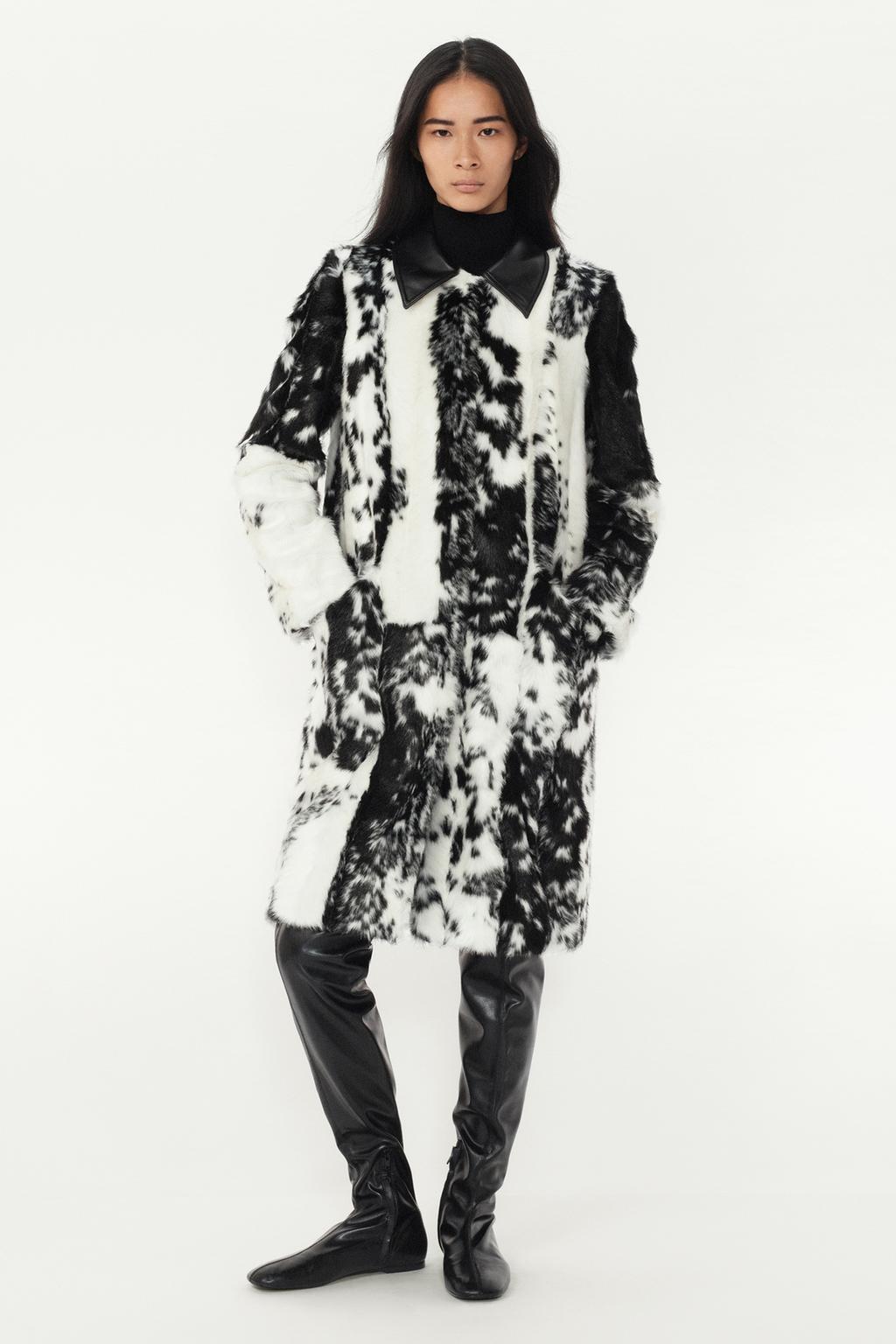 ПАЛЬТО С АНИМАЛИСТИЧЕСКИМ ПРИНТОМ — THE ITEM ZARA WOMAN