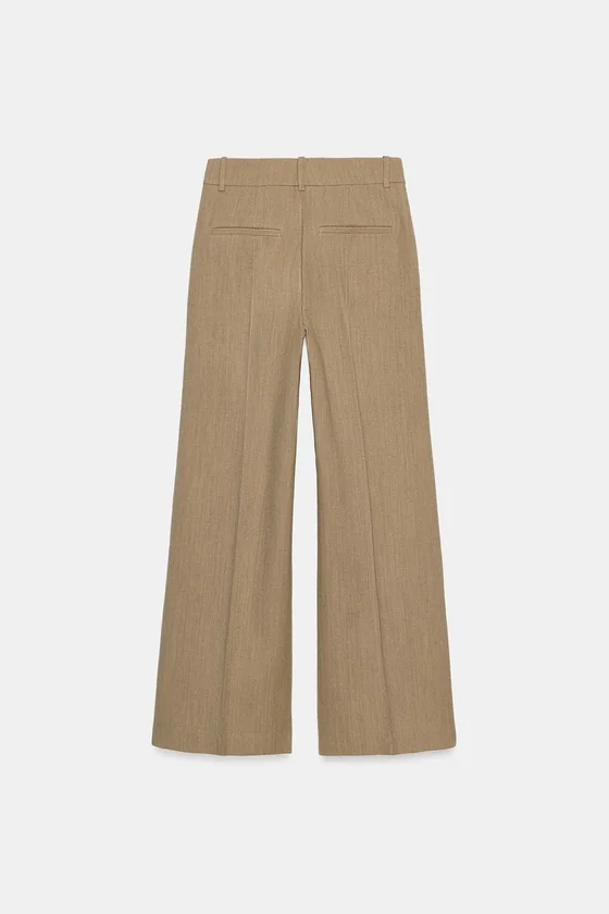 БРЮКИ ИЗ ШЕРСТИ СО СТРЕЛКАМИ — ZW COLLECTION