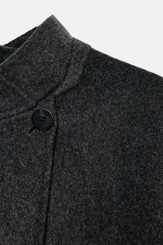 БЛЕЙЗЕР ИЗ СМЕСОВОЙ ШЕРСТИ С ПЛАТКОМ — ZW COLLECTION