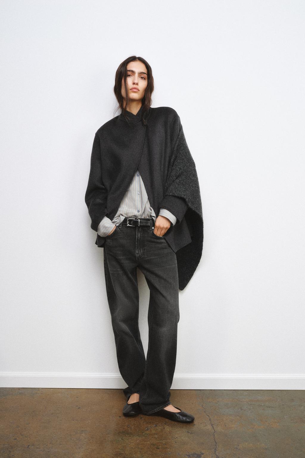 БЛЕЙЗЕР ИЗ СМЕСОВОЙ ШЕРСТИ С ПЛАТКОМ — ZW COLLECTION