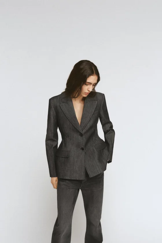 ДЖИНСОВЫЙ БЛЕЙЗЕР ZW COLLECTION