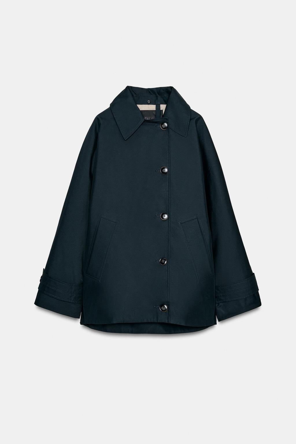 ТРЕНЧ С МЕХОВЫМ ВОРОТНИКОМ — ZW COLLECTION