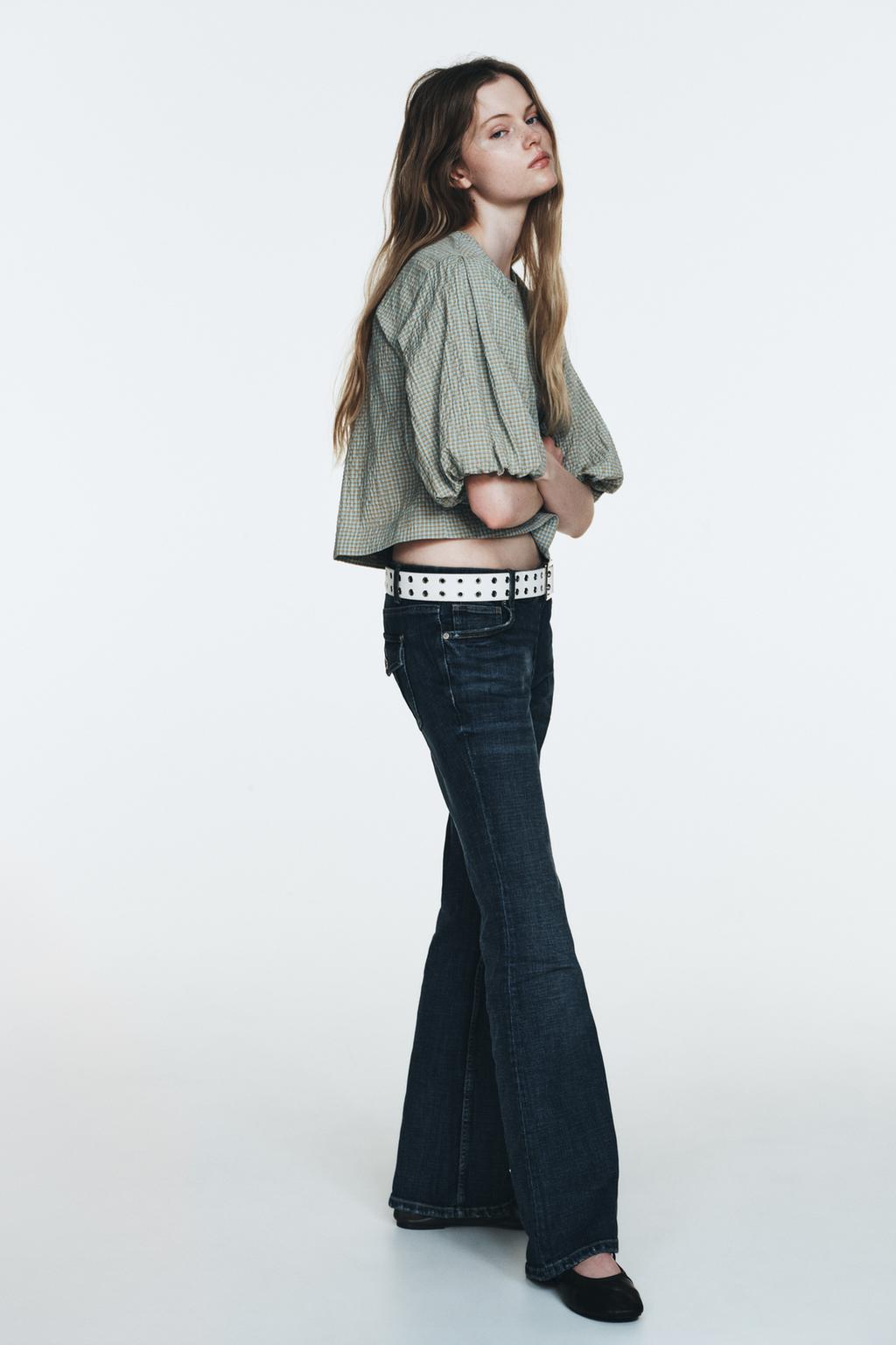 ТОП В КЛЕТКУ С ОБЪЕМНЫМИ РУКАВАМИ