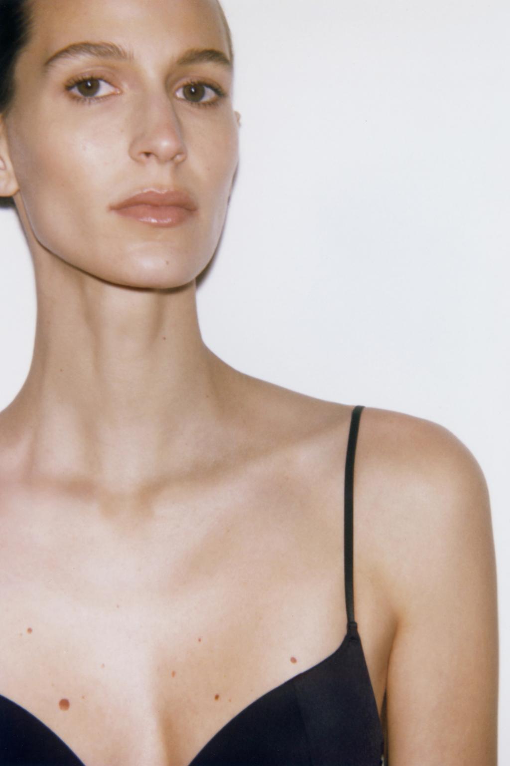 ТОП ИЗ СМЕСОВОГО ПОЛИАМИДА С КРУЖЕВОМ