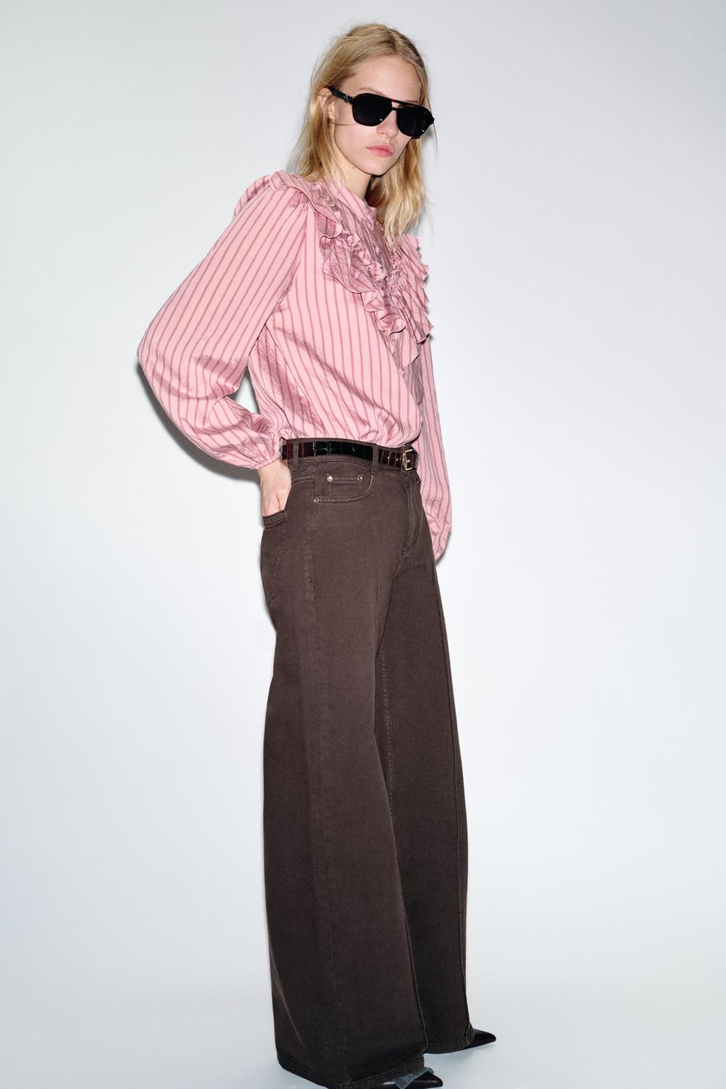 ДЖИНСЫ Z1975 WIDE LEG С ПОЯСОМ