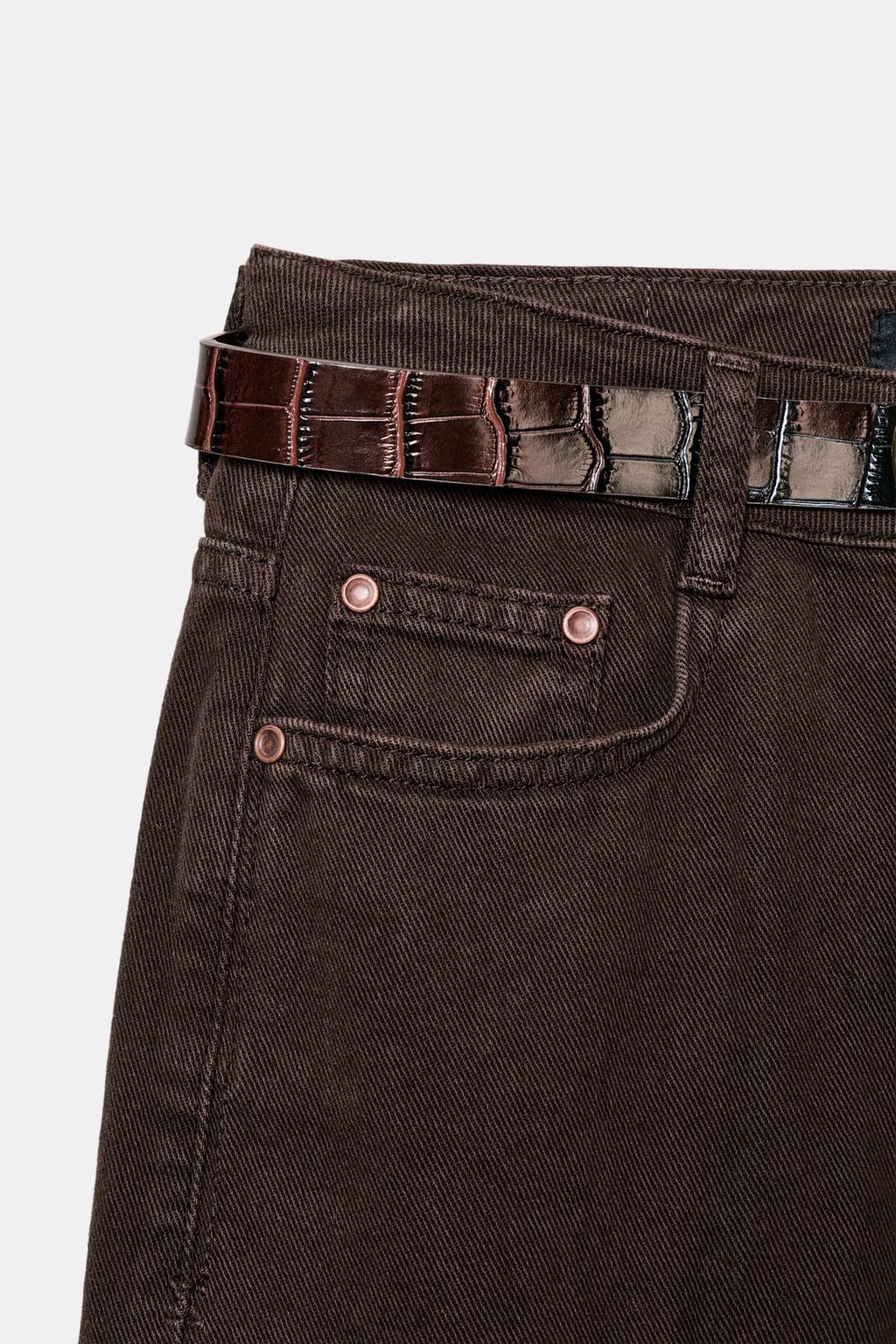 ДЖИНСЫ Z1975 WIDE LEG С ПОЯСОМ