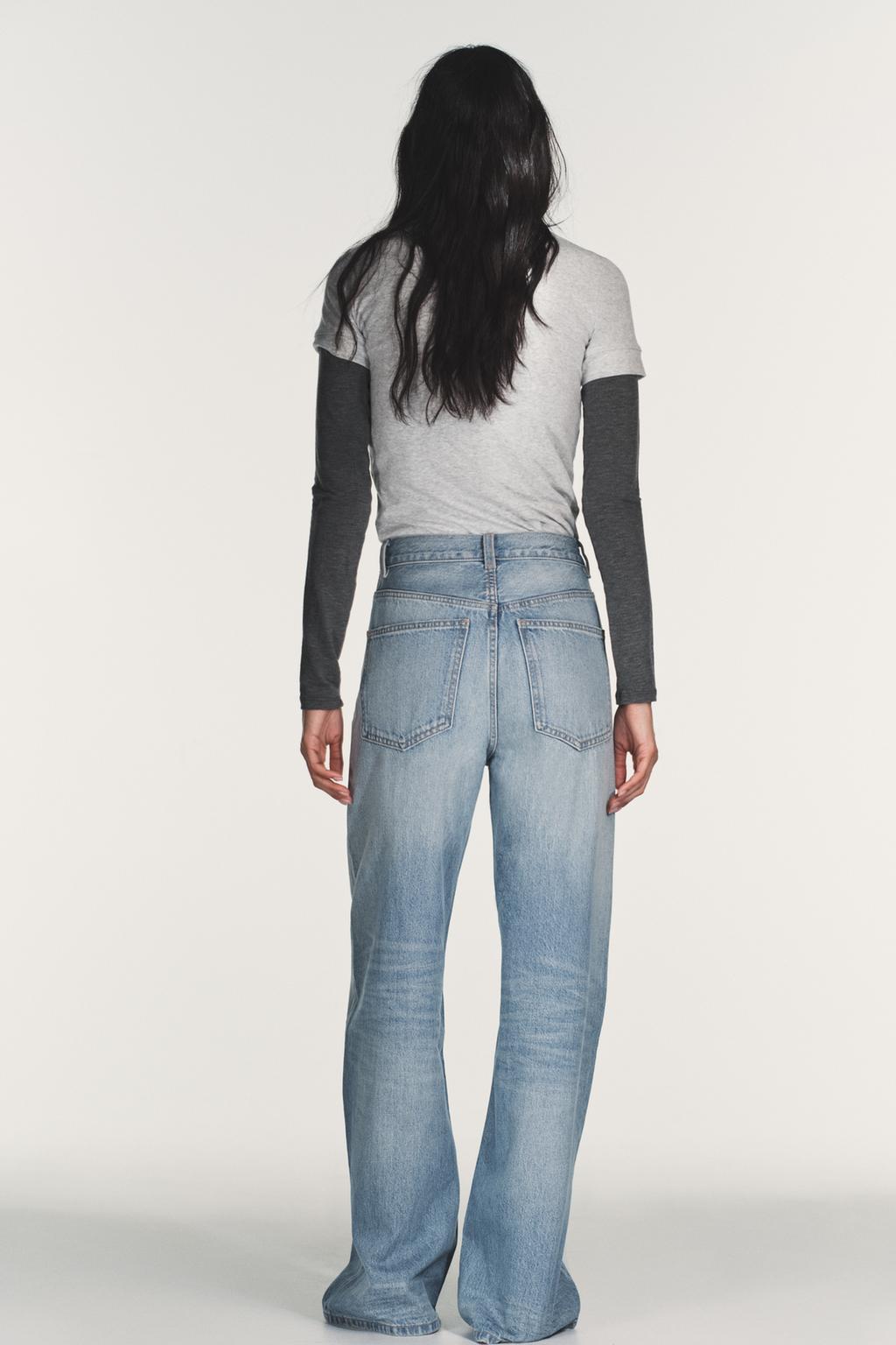 ДЖИНСЫ TRF EXTRA WIDE LEG С ВЫСОКОЙ ПОСАДКОЙ