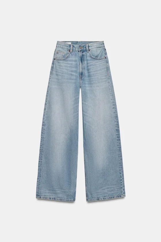 ДЖИНСЫ TRF EXTRA WIDE LEG С ВЫСОКОЙ ПОСАДКОЙ