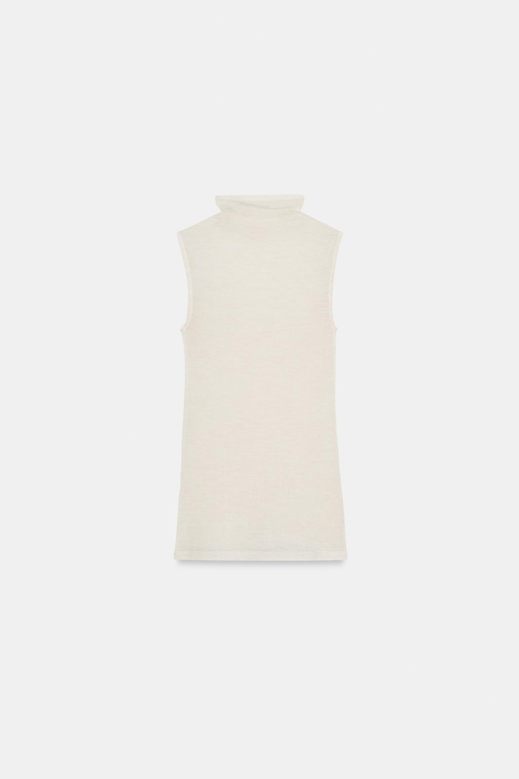 ФУТБОЛКА ИЗ ШЕРСТИ БЕЗ РУКАВОВ