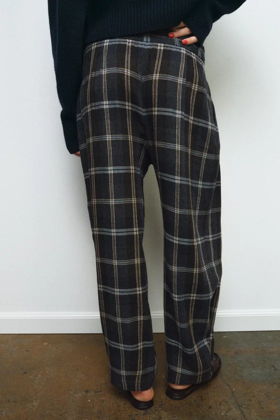 БРЮКИ В КЛЕТКУ — ZW COLLECTION