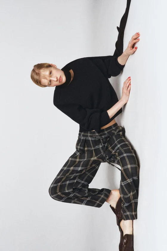 БРЮКИ В КЛЕТКУ — ZW COLLECTION