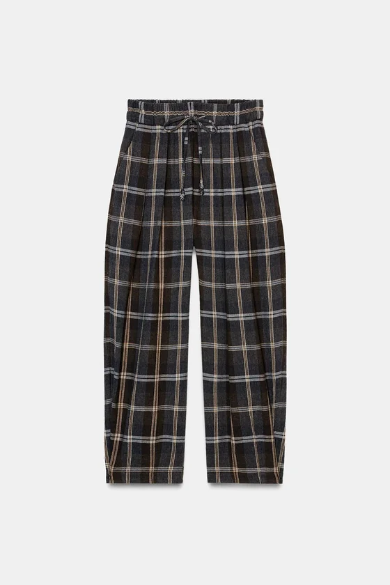 БРЮКИ В КЛЕТКУ — ZW COLLECTION