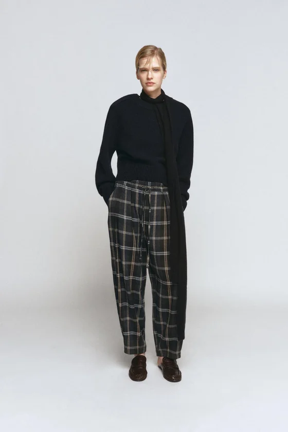 БРЮКИ В КЛЕТКУ — ZW COLLECTION