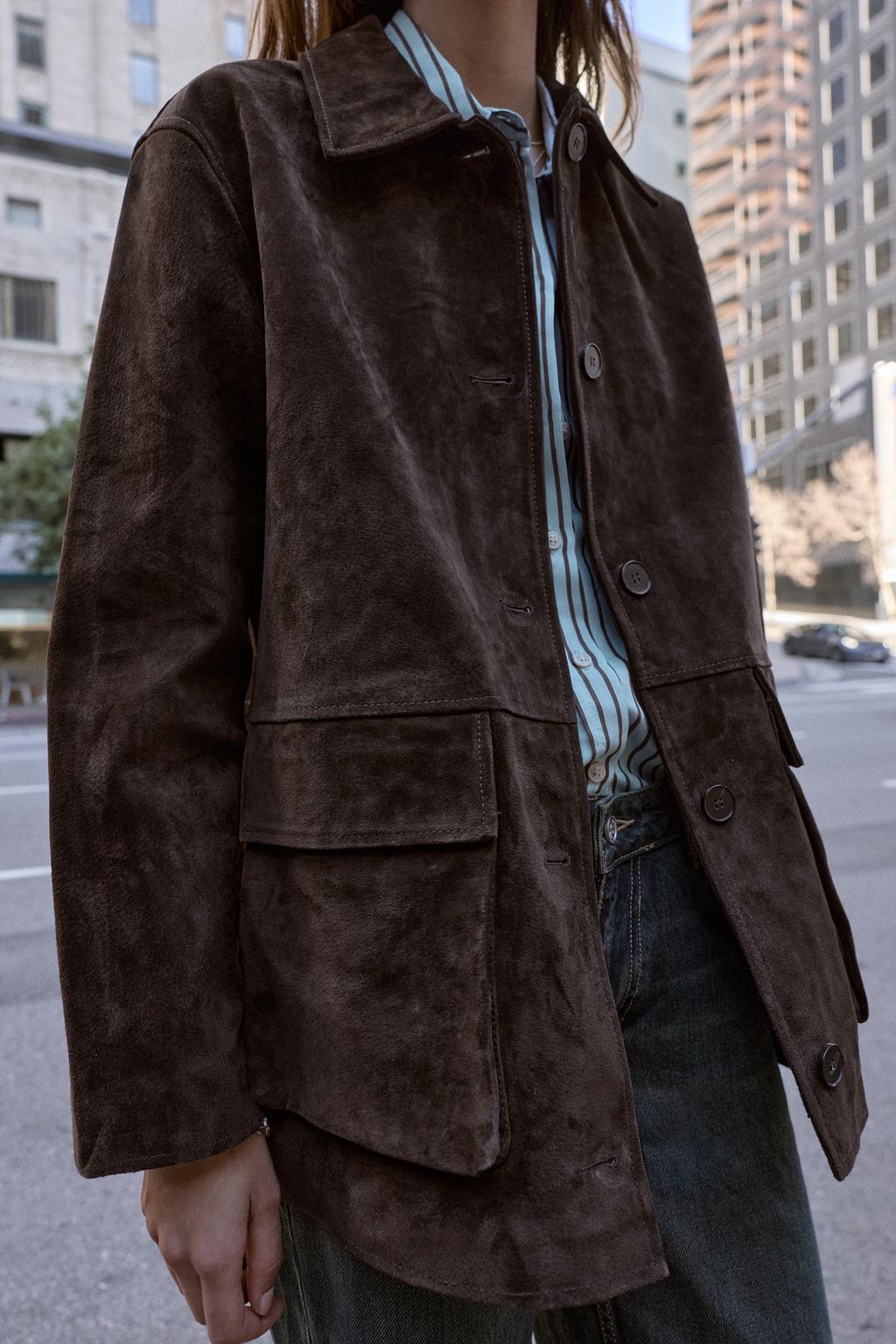 КУРТКА ИЗ 100% ЗАМШИ