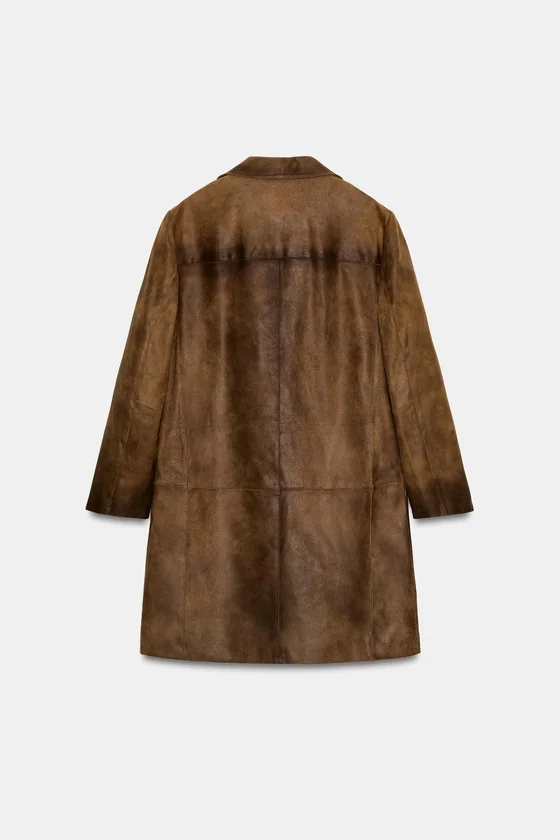 ПАЛЬТО ИЗ 100% КОЖИ — ZW COLLECTION LIMITED EDITION