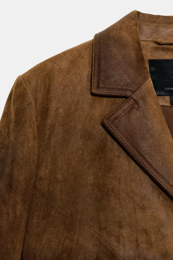 ПАЛЬТО ИЗ 100% КОЖИ — ZW COLLECTION LIMITED EDITION