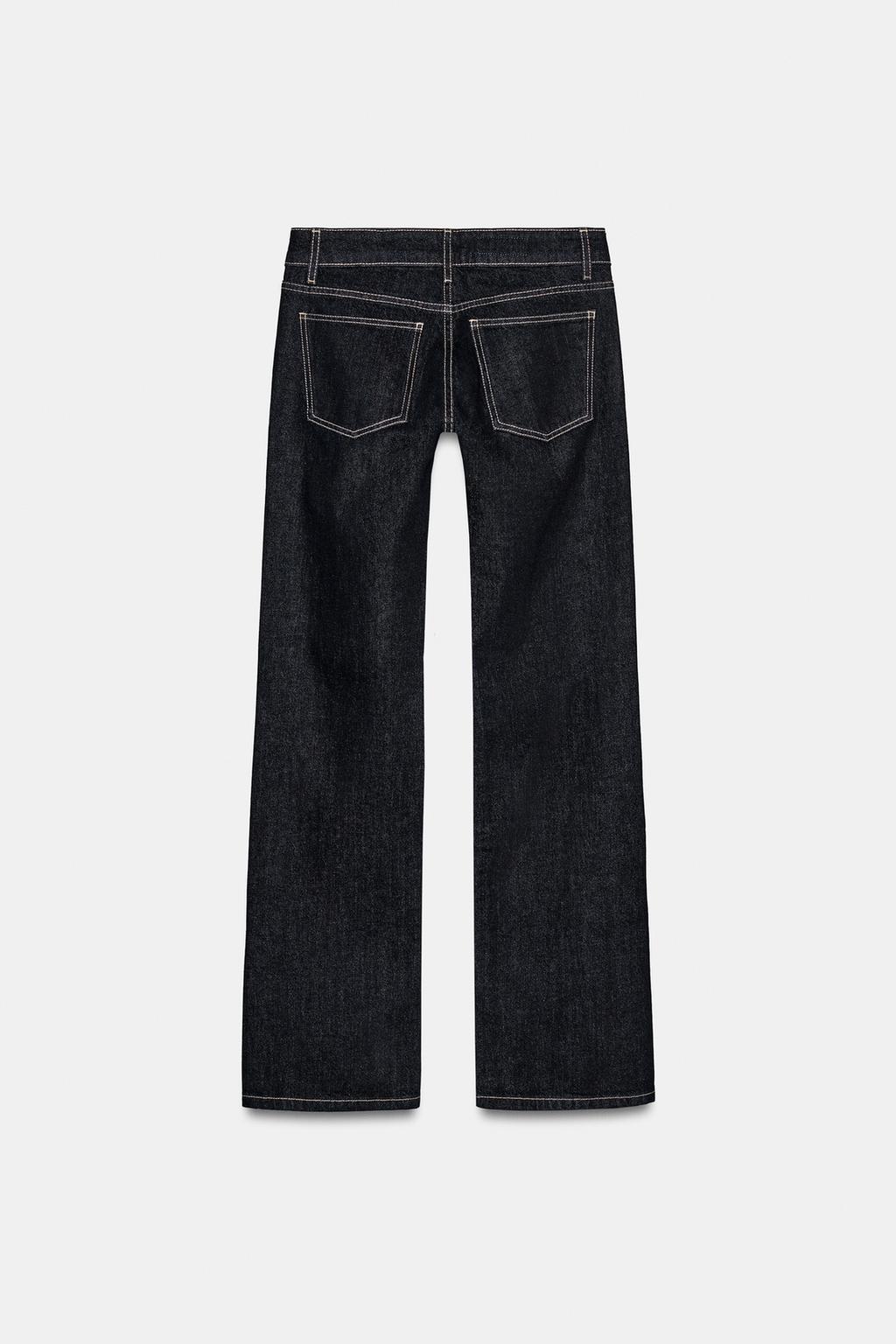 ДЖИНСЫ TRF WIDE-LEG С НИЗКОЙ ПОСАДКОЙ