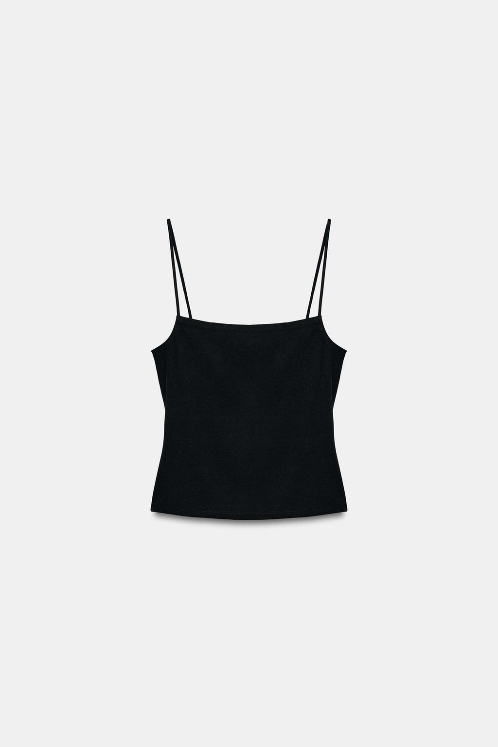 ТОП НА БРЕТЕЛЯХ С КВАДРАТНЫМ ВЫРЕЗОМ