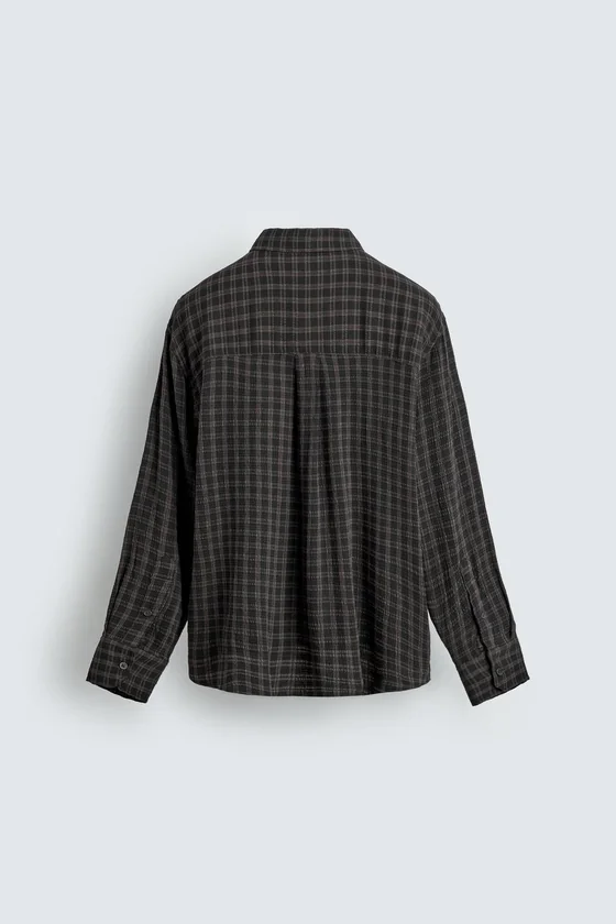 РУБАШКА RELAXED FIT В КЛЕТКУ