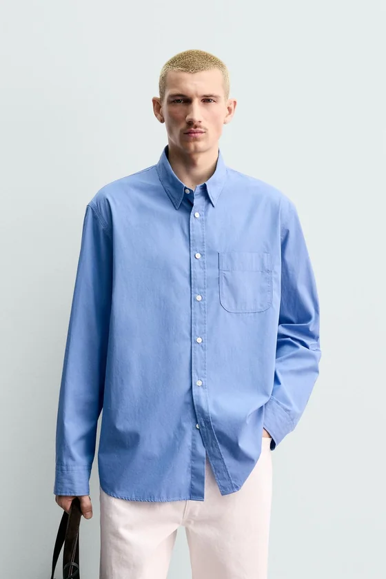 РУБАШКА REGULAR FIT С КАРМАНОМ ORIGINS