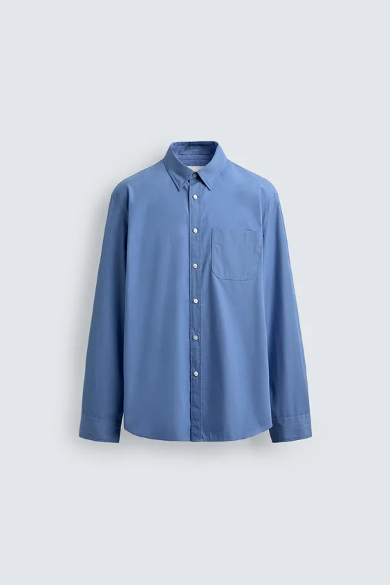 РУБАШКА REGULAR FIT С КАРМАНОМ ORIGINS